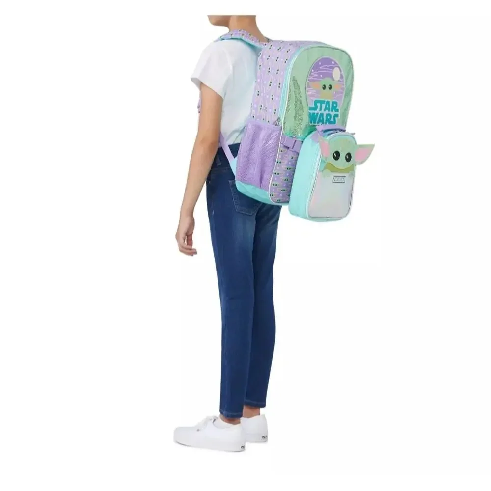 New Disney baby yoda backpack and lunch bag set